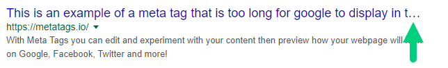 Meta Tags Too Long For Google Meta Tags Too Long For Google