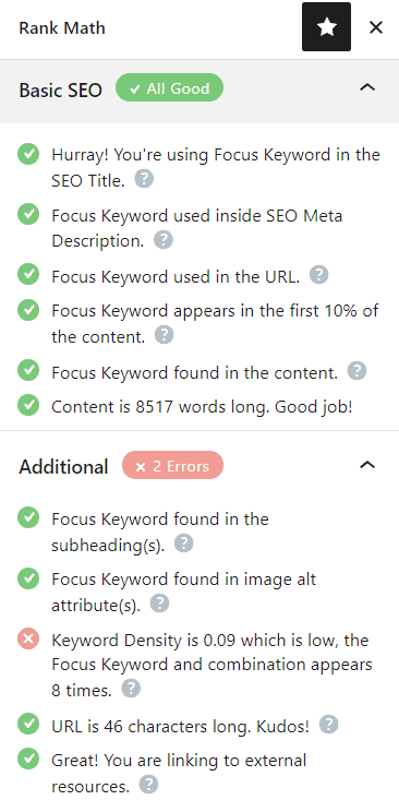 Rank Math OnPage SEO Recommendations Rank Math OnPage SEO Recommendations