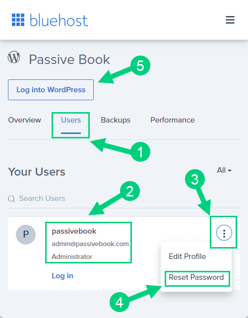 bluehost step 16 bluehost step 16