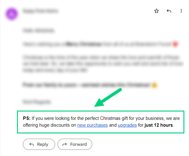 Example Of P.s Example Of P.s