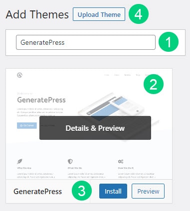 install wordpress theme step 2 Install WordPress Theme Step 2