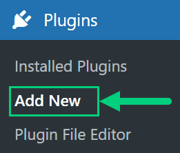 Install WP Plugins Add New Install WP Plugins Add New
