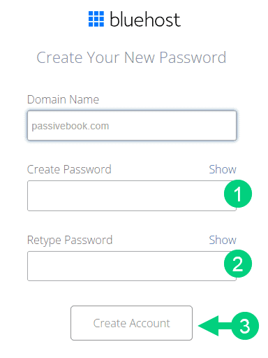 bluehost step 7 bluehost step 7