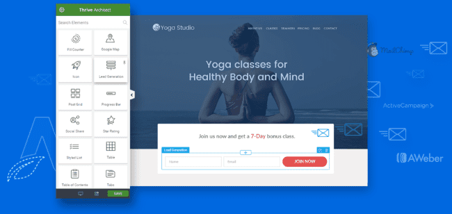 Thrive Architect Squeeze Page Thrive Architect Squeeze Page