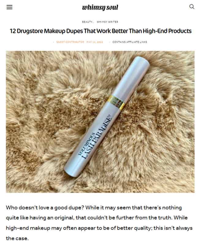 Beauty List Posts Beauty List Posts