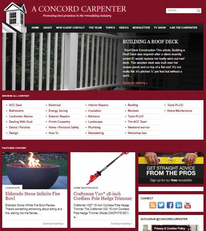Concord Carpenter Blog Concord Carpenter Blog