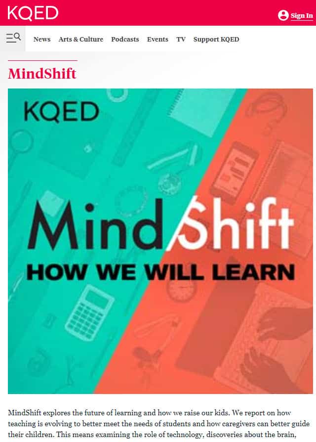 Kqed Mindshift Kqed Mindshift