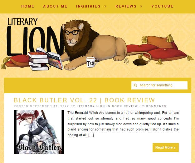 Literary Lion Literary Lion