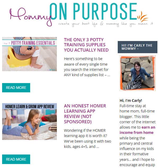 Mommy On Purpose Mommy On Purpose