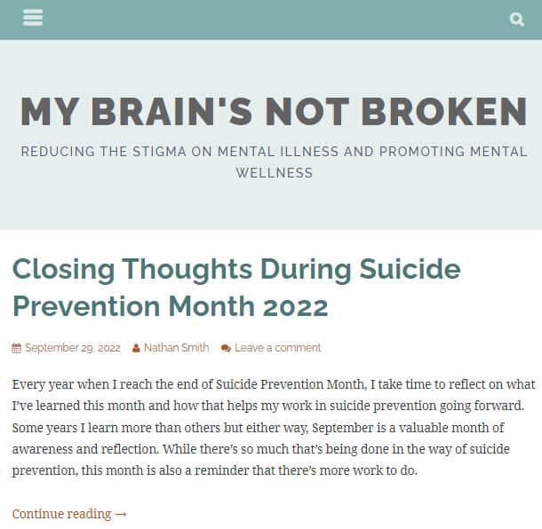 My Brains Not Broken My Brain's Not Broken