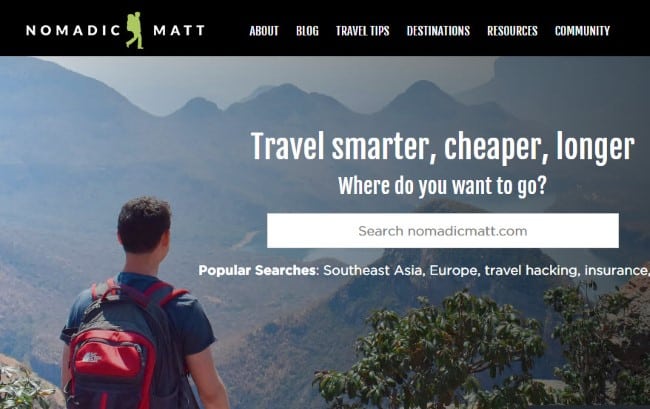 Nomadic Matt Nomadic Matt