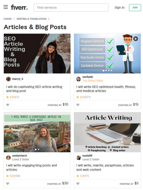 Outsource Article Content Writing to Fiverr Outsource Article Content Writing To Fiverr