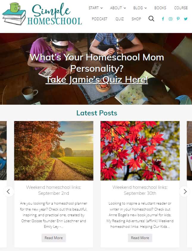 Simple Homeschool Simple Homeschool