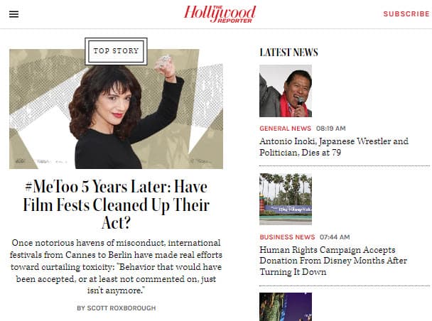 The Hollywood Reporter The Hollywood Reporter