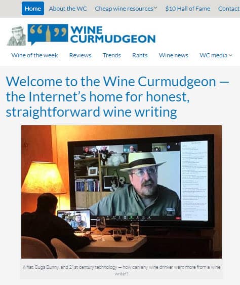 The Wine Curmudgeon The Wine Curmudgeon