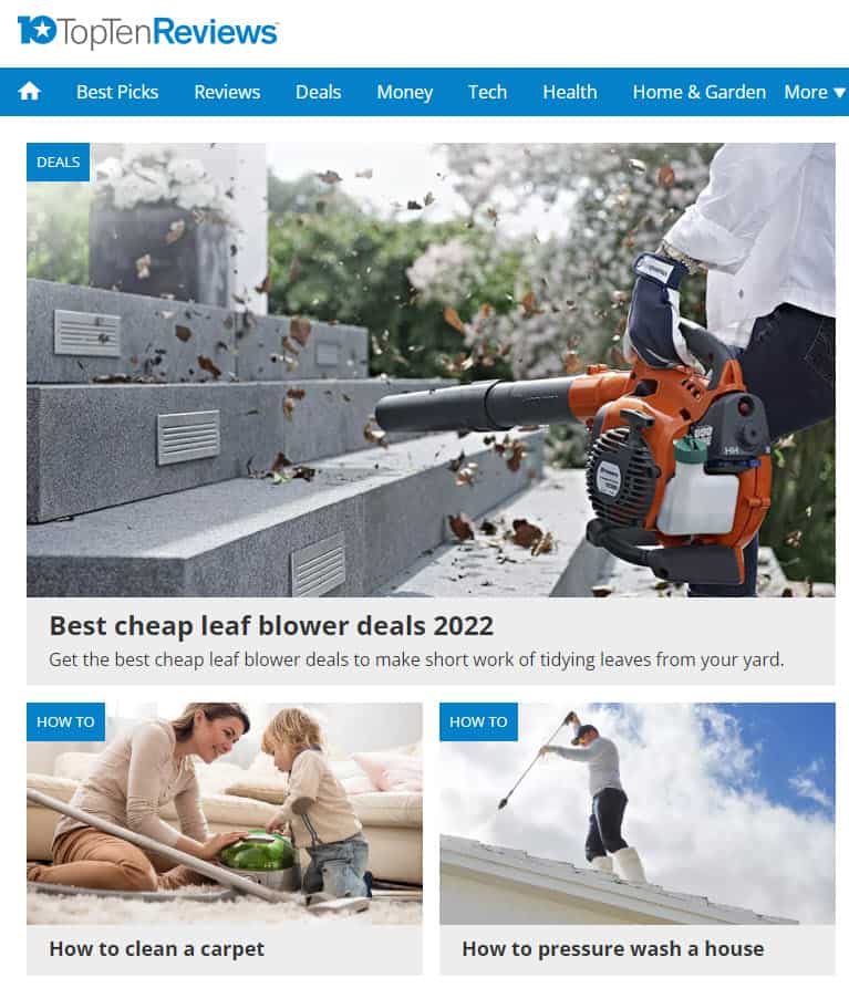 Top Ten Reviews Top Ten Reviews