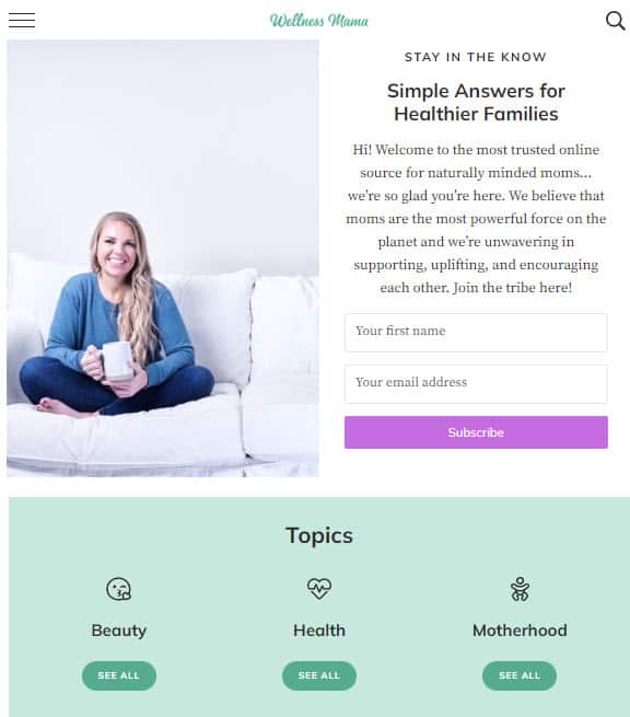 Wellness Mama Wellness Mama
