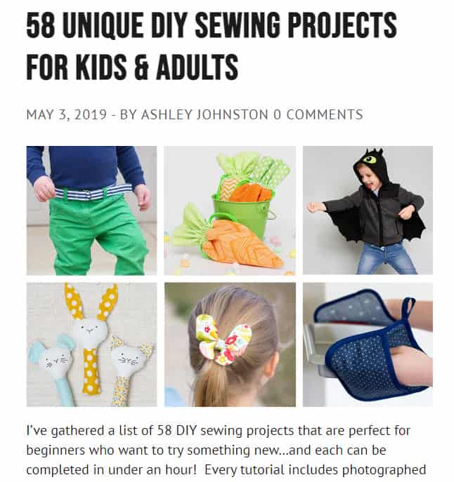 Craft Blog List Post Craft Blog List Post Example