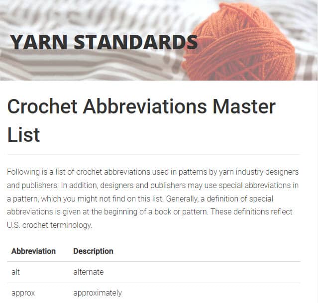 Crochet Blog Resource Guides Crochet Blog Resource Guides Example