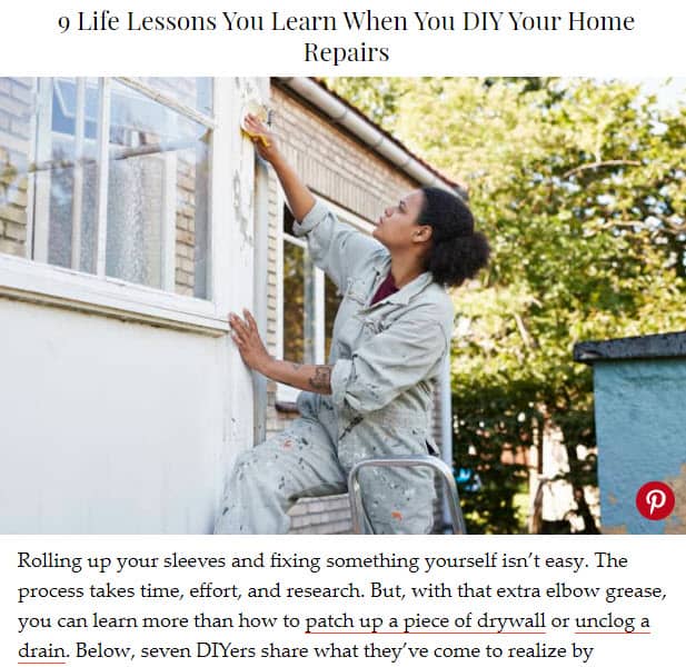 Diy Blog Personal Stories Post Diy Blog Personal Stories Post Example