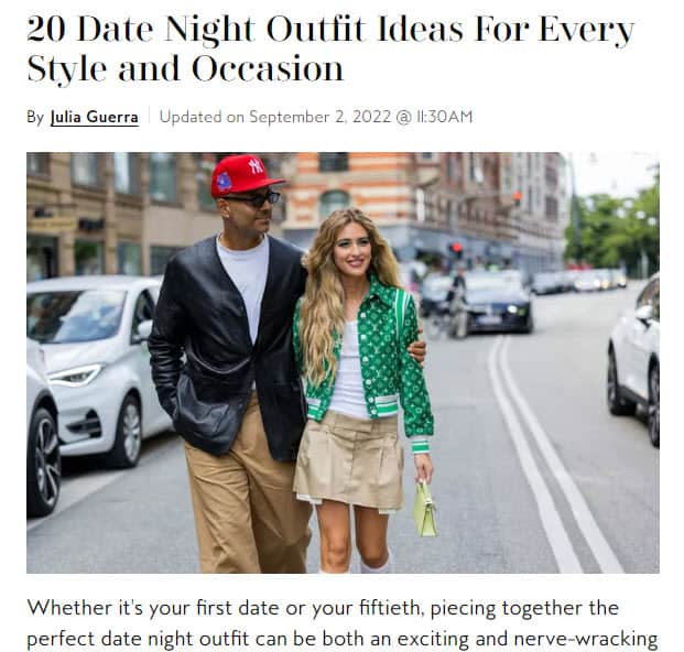Fashion Blog Lookbook Post Fashion Blog Lookbook Post Example