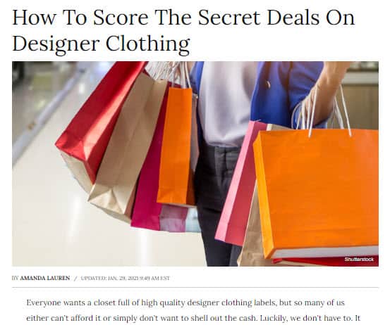 Fashion Blog Shopping Guides Post Fashion Blog Shopping Guides Post Example