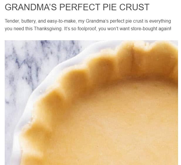 Food Blog Personal Stories Post Food Blog Personal Stories Post Example