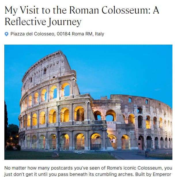 History Blog Personal Reflections Post History Blog Personal Reflections Post Example