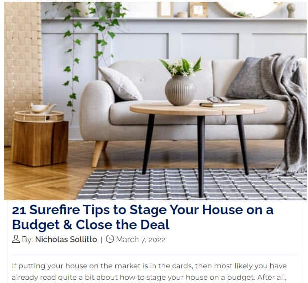 Home Decor Blog Staging Selling Tips Post Home Decor Blog Staging &Amp; Selling Tips Post Example