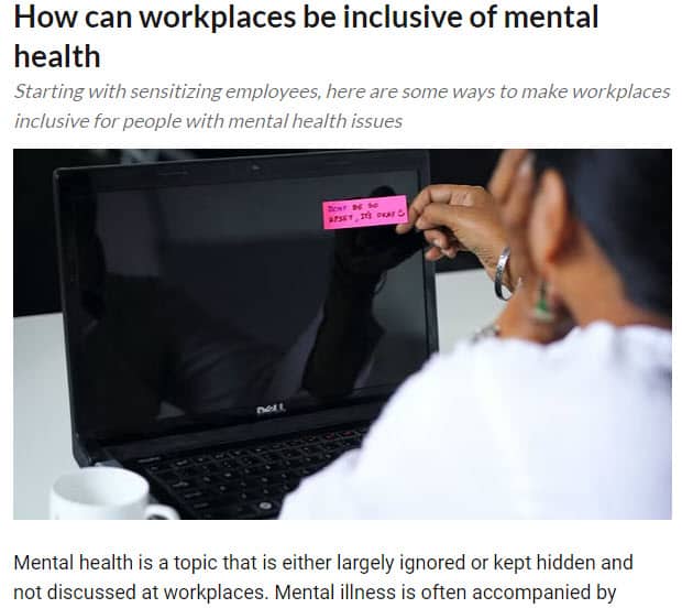 Mental Health Blog Opinion Post Mental Health Blog Opinion Post Example