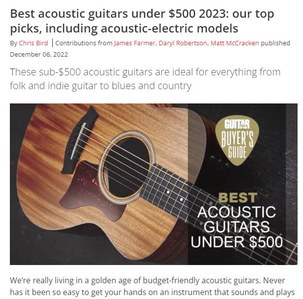 Music Blog Buying Guide Post Music Blog Buying Guide Post Example