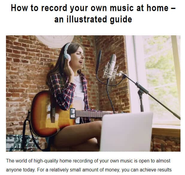 Music Blog How To Post Music Blog How To Post Example