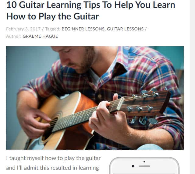 Music Blog Tips Post Music Blog Tips Post Example