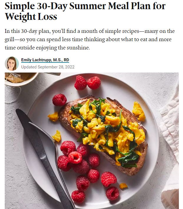 Nutrition Blog Meal Plans Post Nutrition Blog Meal Plans Post Example