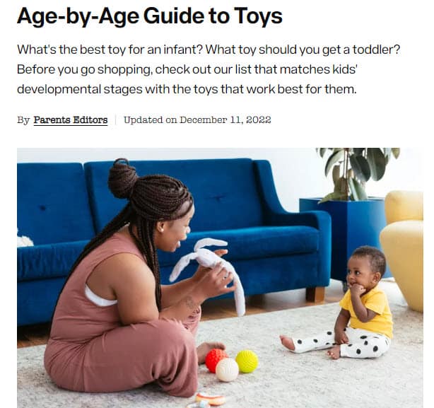 Parenting Blog Buying Guides Post Parenting Blog Buying Guides Post Example