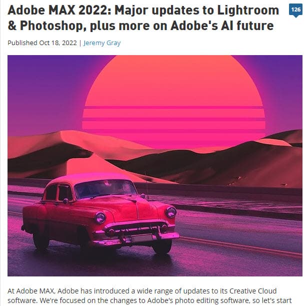Photography Blog News Post Photography Blog News Post Example