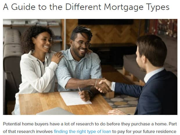 Real Estate Blog Mortgage Financing Guides Post Real Estate Blog Mortgage Financing Guides Post Example