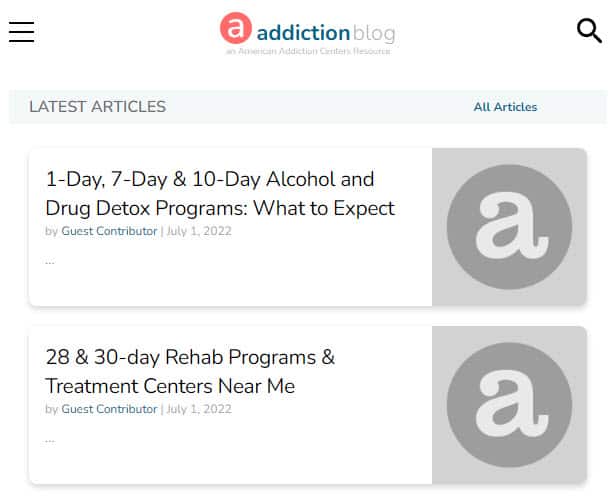 Addiction Blog Addiction Blog