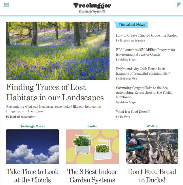 Environmental Blog Tree Hugger Environmental Blog Tree Hugger