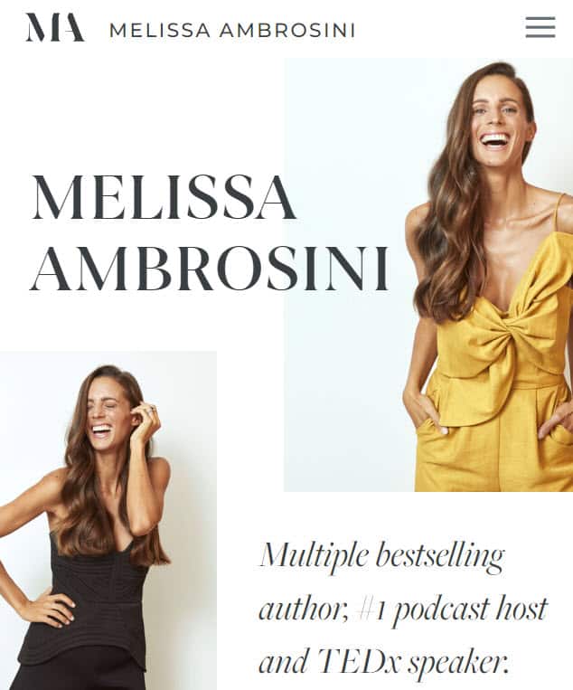 Melissa Ambrosini Melissa Ambrosini