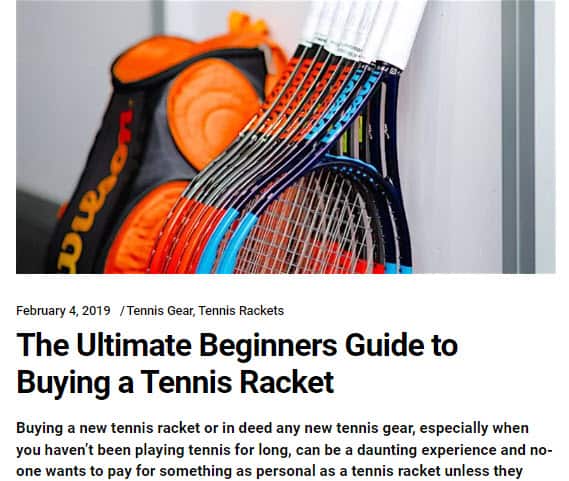 Sports Blog Buying Guide Post Sports Blog Buying Guide Post Example