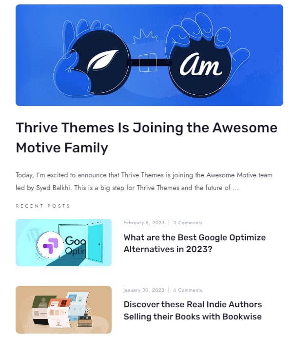 Thrive Themes Blog Thrive Themes Blog