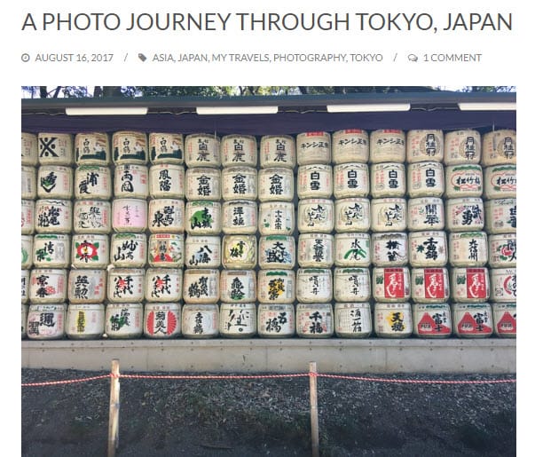 Travel Blog Photo Journals Post Travel Blog Photo Journals Post Example