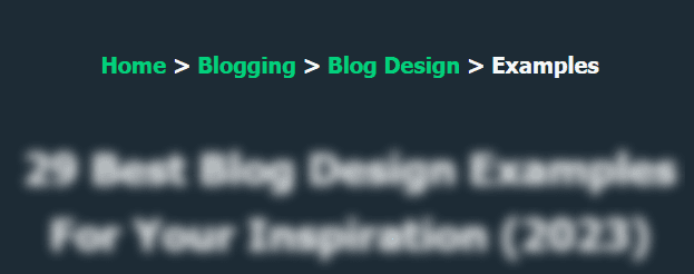 Blog Bread Crumbs Blog Bread Crumbs