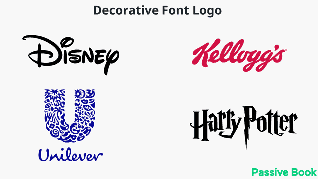 Decorative Font Logo Decorative Font Logo