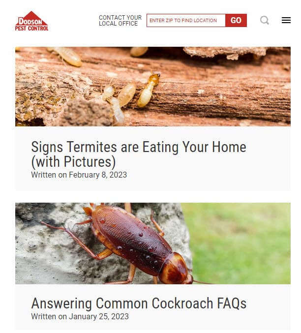 Dodson Pest Control Dodson Pest Control