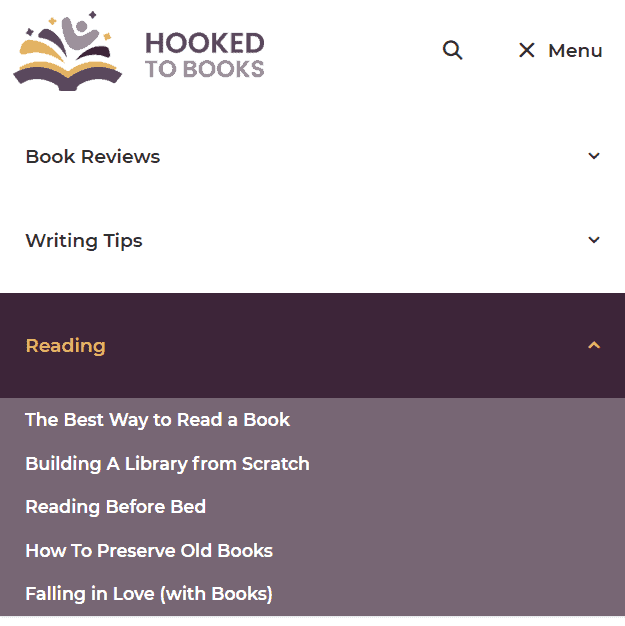 Dropdown Menu Mobile Dropdown Menu Mobile Example