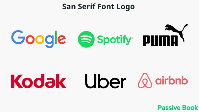 San Serif Font Logo San Serif Font Logo