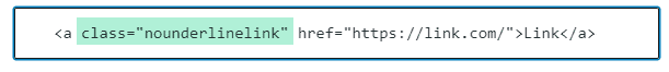Nounderline In Css Nounderline In Css
