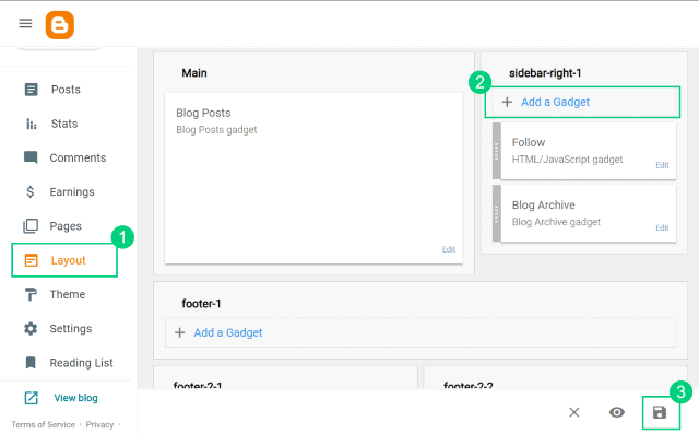 Blogger Add Gadget Blogger Add Gadget